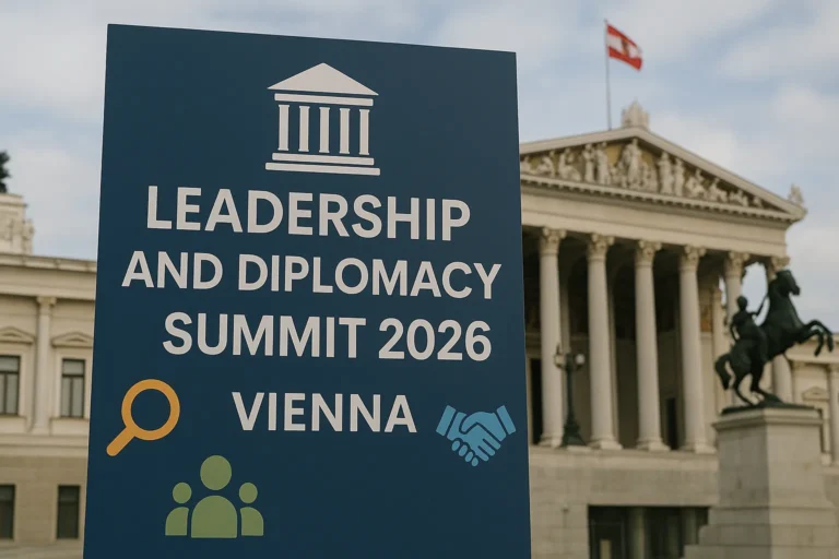 Leadership and Diplomacy Summit 2026 in Vienna ( Fully Funded ) — Benefits, Eligibility
