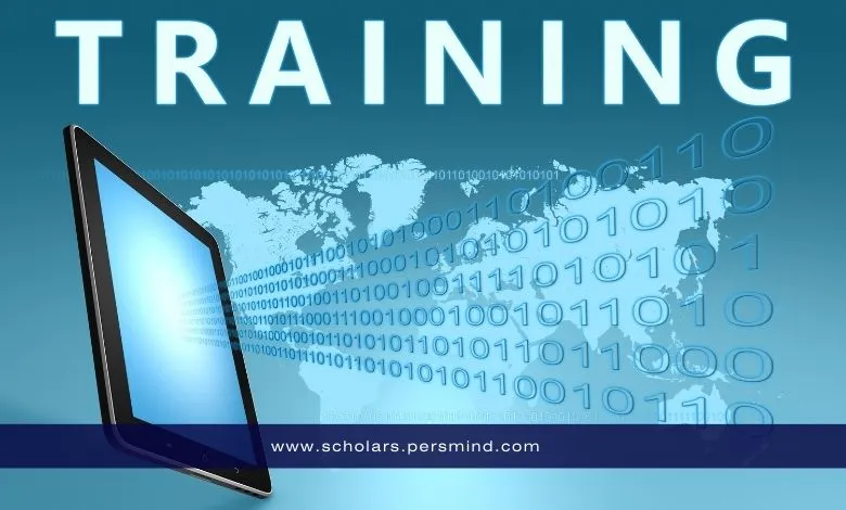 Digital training concept illustrating skills development in the Emirates Group Internship Program.