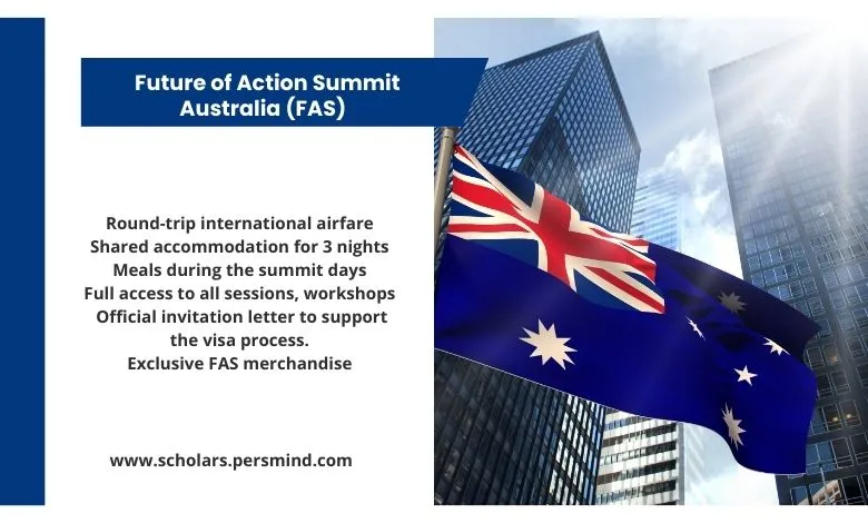 Future of Action Summit – Australia (FAS) 2026 ( Fully Funded )