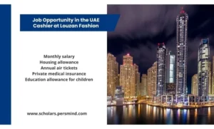 Job Opportunity in the UAE: Cashier at Louzan Fashion