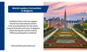 World Leaders Convention 2026 in Belgium ( Fully Funded )