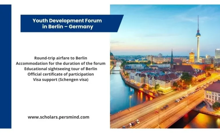 Youth Development Forum 2026 in Berlin – Germany ( Fully Funded )