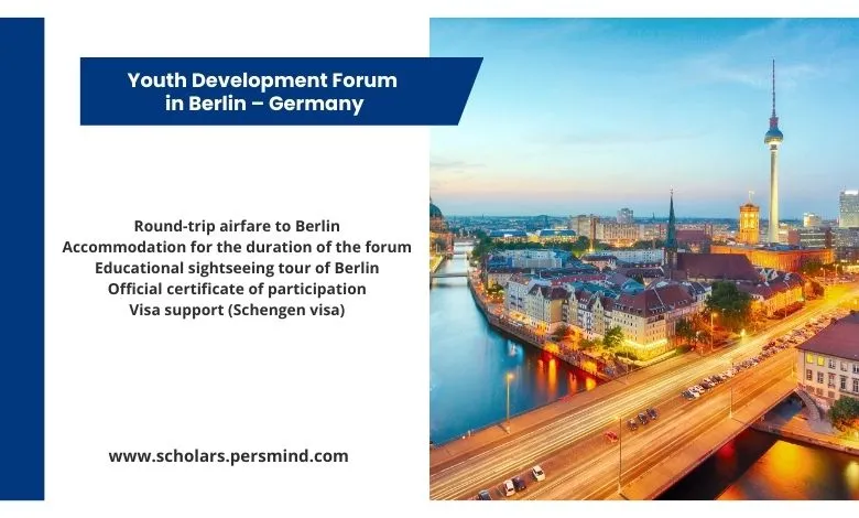 Youth Development Forum 2026 in Berlin – Germany ( Fully Funded )