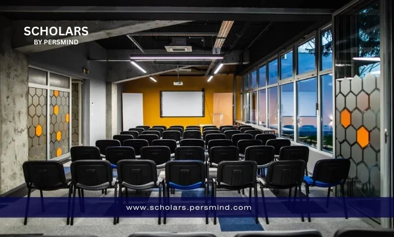 Modern conference room hosting sessions of the Youth Development Forum in Berlin, Germany.