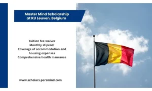 Master Mind Scholarship at KU Leuven, Belgium 2026 ( Fully Funded )