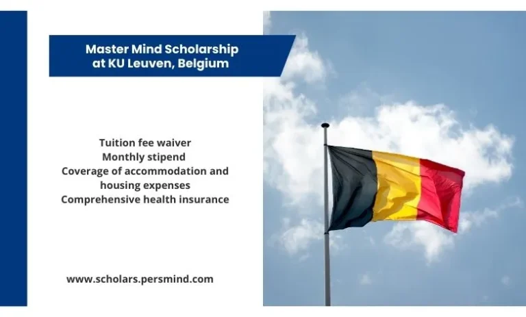 Master Mind Scholarship at KU Leuven, Belgium 2026 ( Fully Funded )