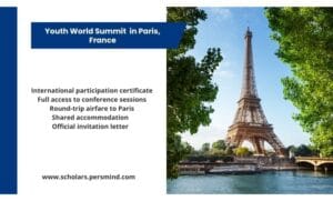 Youth World Summit 2026 in Paris, France ( Fully Funded )