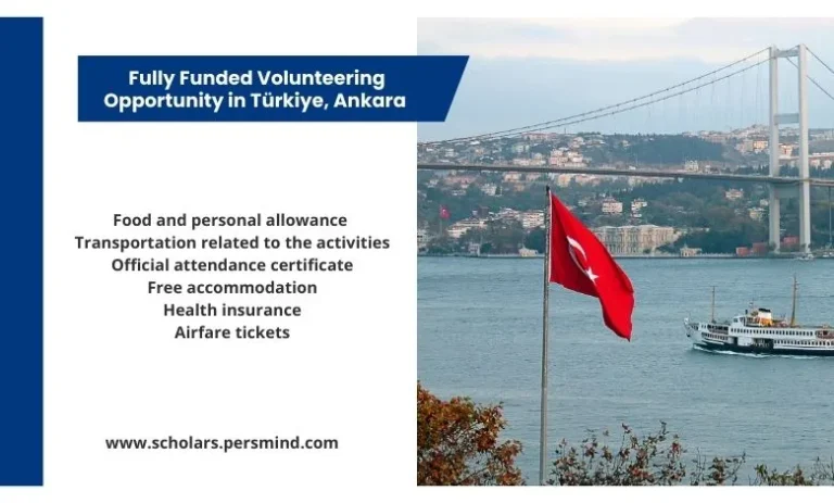 Fully Funded Volunteering Opportunity in Türkiye, Ankara 2026