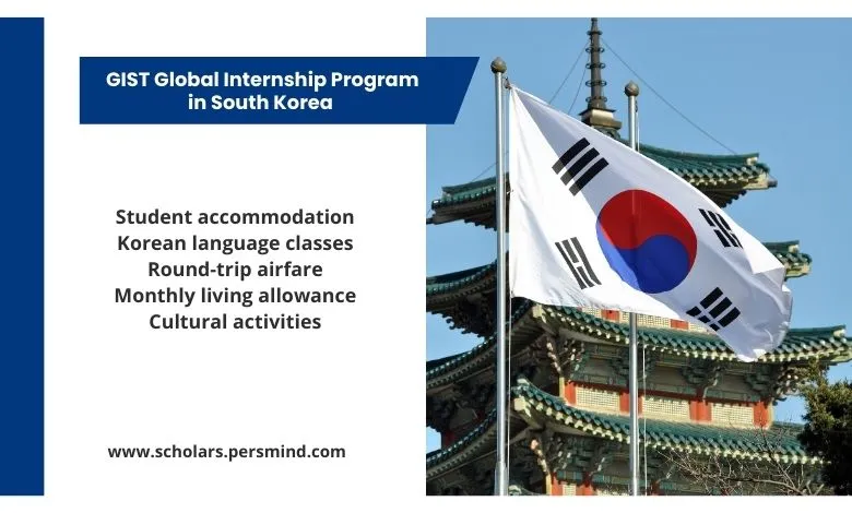 GIST Global Internship Program 2026 in South Korea (Fully Funded)